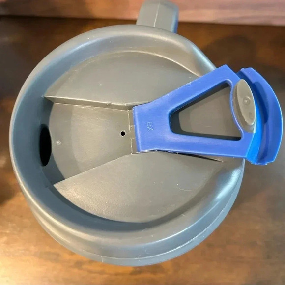 Bubba 52oz Insulated Mug Gray/ Silver/Blue Travel Cup Bottle Opener See Descript - Picture 5 of 8